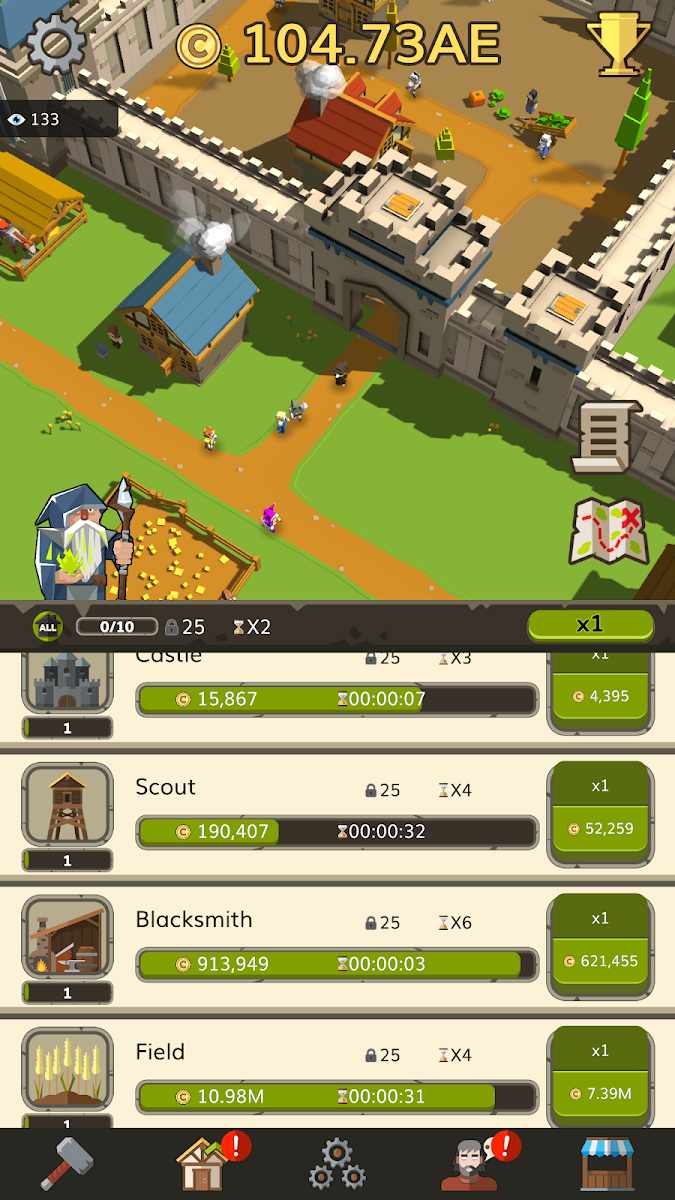 دانلود Idle Medieval Tycoon – Idle Clicker Tycoon Game 1.2.4 – بازی استراتژیکی توسعه شهر اندروید